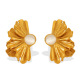 Boucles d'oreilles en or pierre blanche EH798 Image2