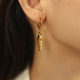 Boucles d'oreilles en or et diamants blancs EH834