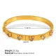 Bracelet en or et zirconium rose clair SZ122 Image3