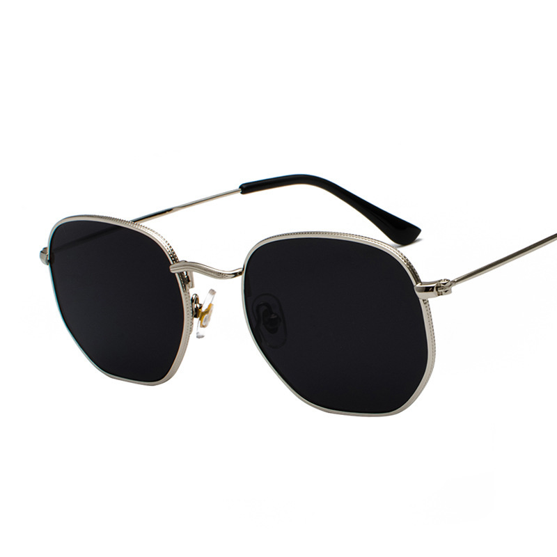 1 Paire De Lunettes De Soleil Unisexes Ccb Décontractées De Couleur Unie De La Série Simple 