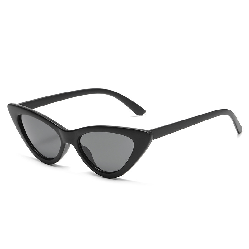 1 Paire De Lunettes De Soleil Simples En Plastique Pour Femmes, De Couleurs Mélangées, Pour Un Usage Quotidien 