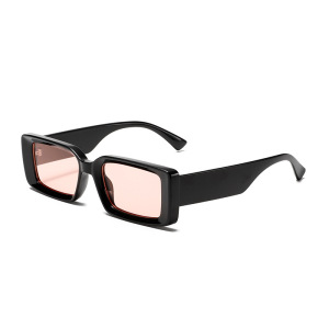 1 Paire De Lunettes De Soleil Femme En Plastique À Imprimé Léopard Rétro, Collection Simple Series h5 