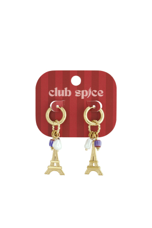 Boucles D'Oreilles Paris Happy Charm h5 Image4