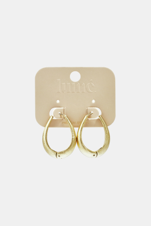Boucles D'Oreilles Créoles Ovales h5 Image3