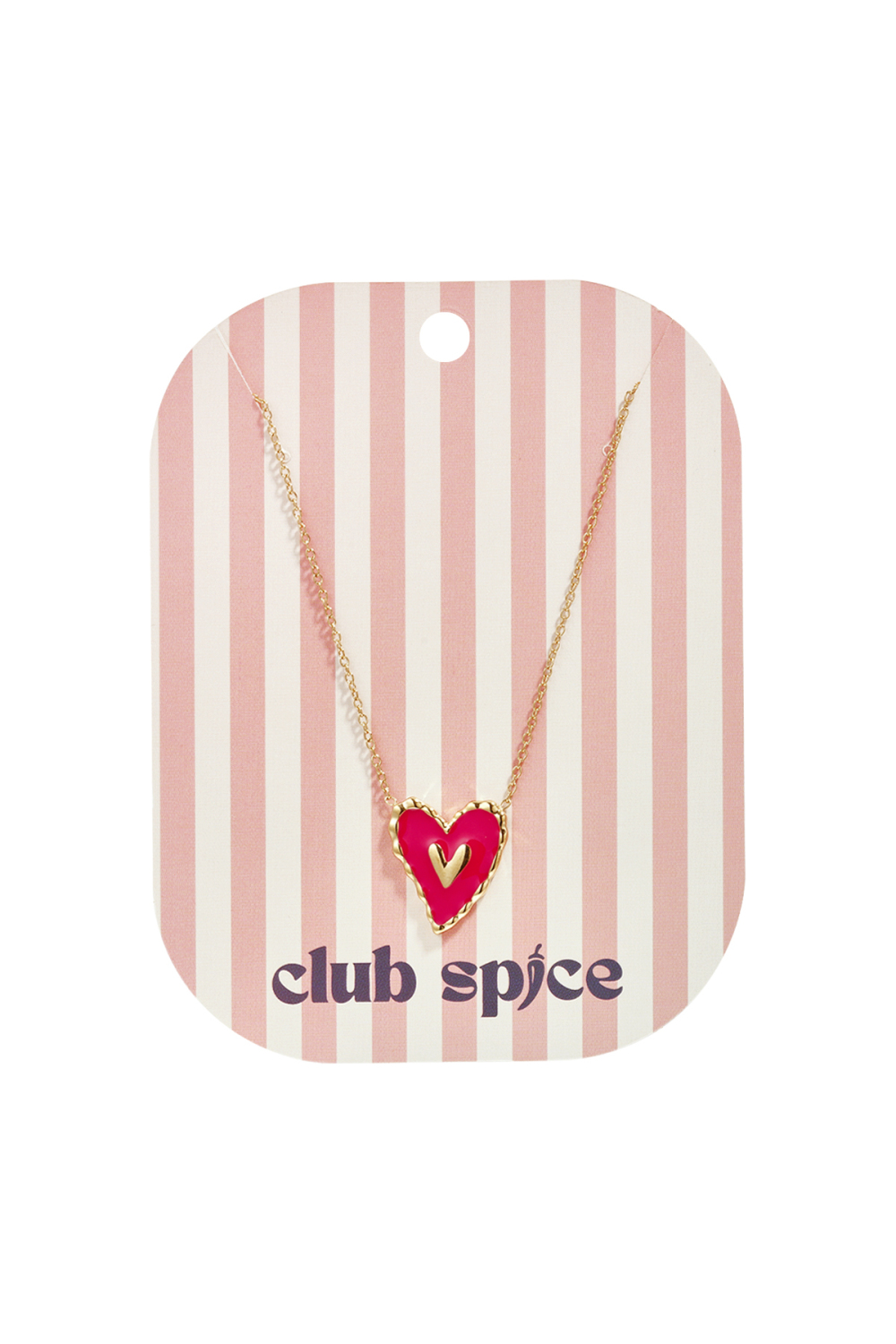 Collier Avec Cœur Rouge Suspendu h5Image3