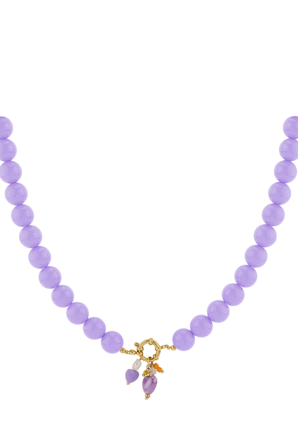 Collier De Perles Avec Fermeture Sur Le Devant - 12 Mm Image10
