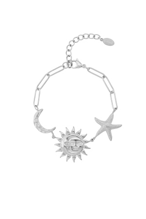 Collier Soleil Lune Étoile h5 Image3