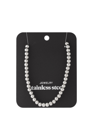 Collier De Perles Solides - 6 Mm h5 Image4