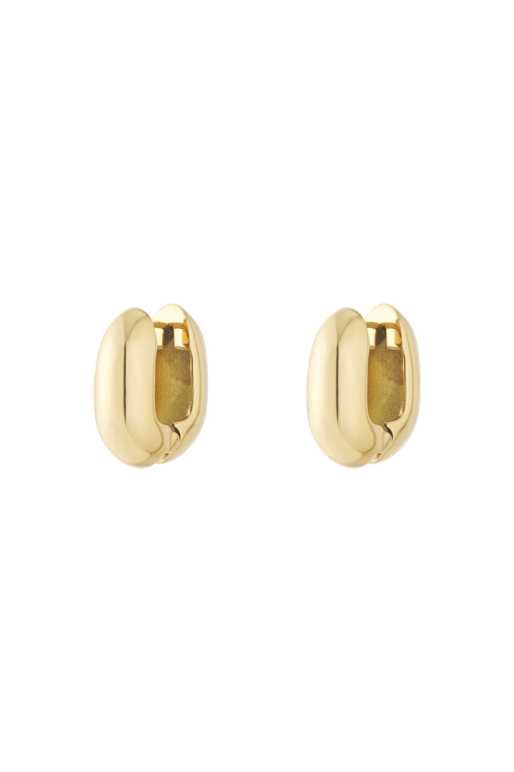 Boucles D'Oreilles Créoles De Forme Irrégulière Rectangulaires, Décontractées, Simples, Pour Femmes