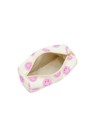 Trousses De Maquillage Visage Souriant Décontracté Polyester Accessoires Quotidiens h5 Image4