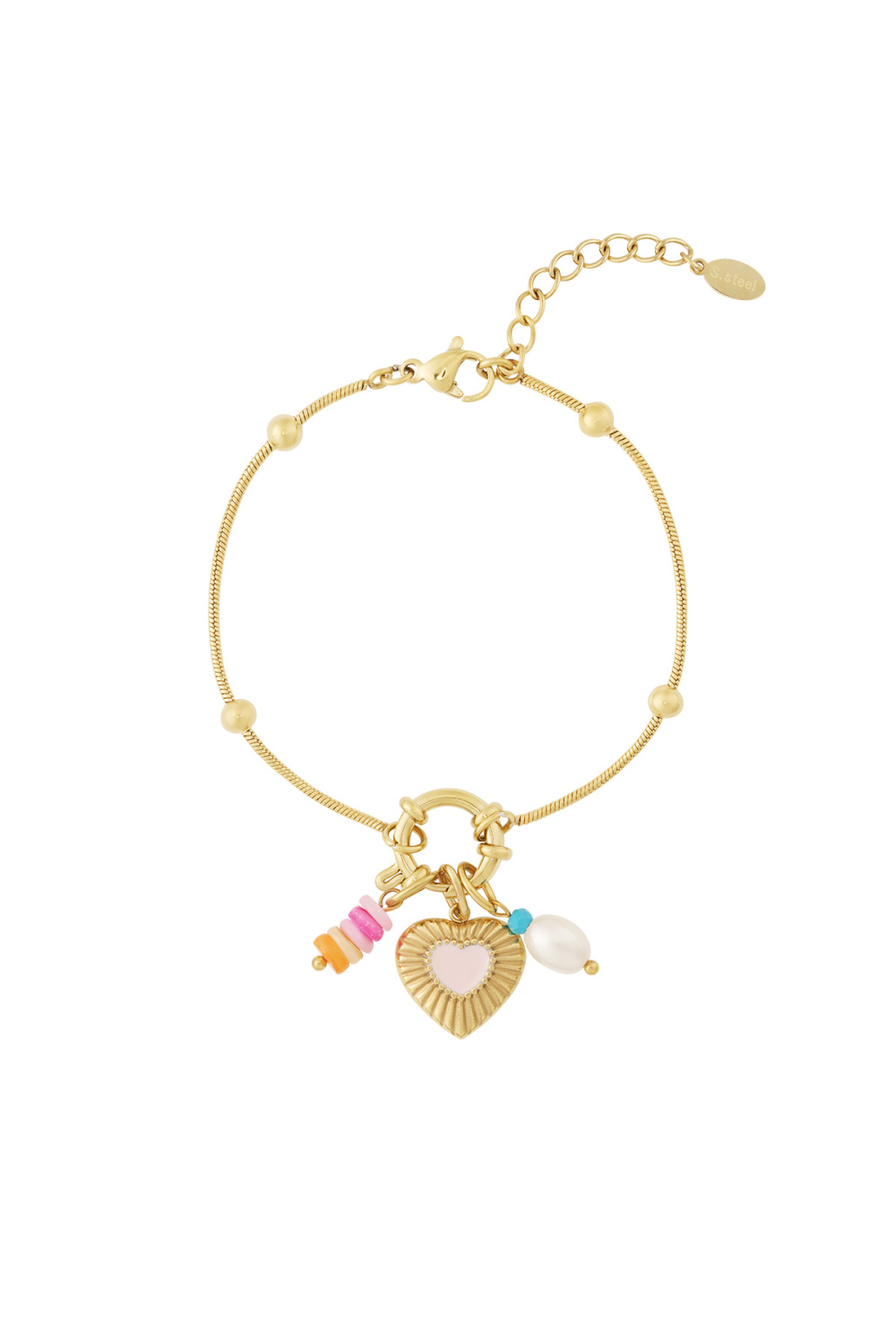 Joli Bracelet Diy En Forme De Cœur Image2