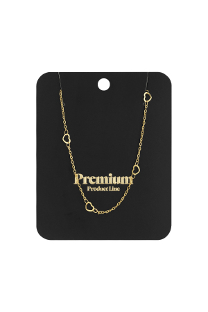 Colliers Chaîne Cœur Décontracté Quotidien Simple Série Bijoux Pour Femmes h5 Image4