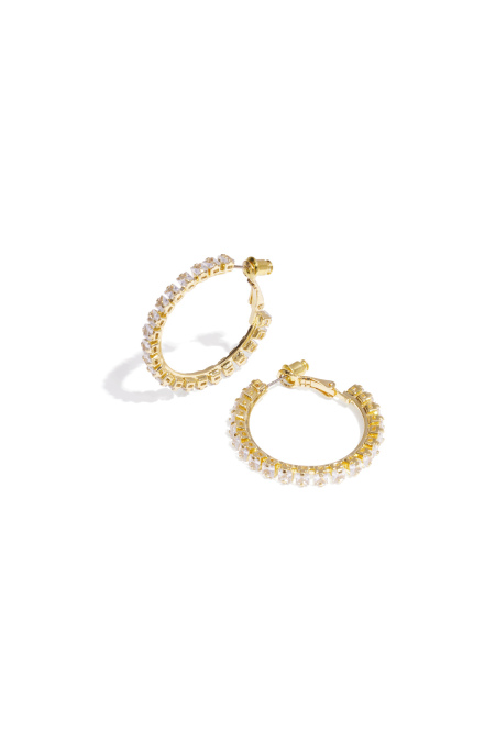 Boucles d'oreilles créoles en cuivre géométriques élégantes de Noël, série luxueuse, bijoux pour femmes