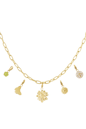 Collier Diy À Fleurs Détaillées h5 