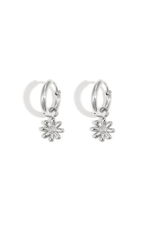 Boucles D'Oreilles Little Daisy En Acier Inoxydable h5 