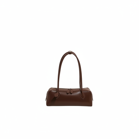 Sac À Bandoulière Simple Et Élégant En Pu De Couleur Unie Pour Femme, 1 Pièce
