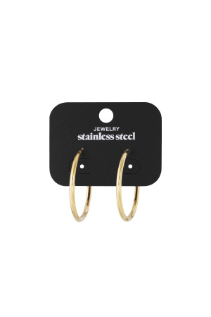 Boucles D'Oreilles Créoles Basiques h5 Image4