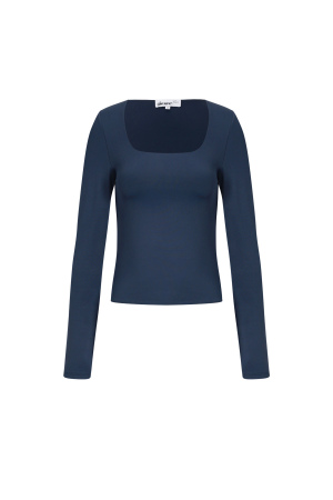 Pull En Nylon Tricoté Pour Femme Manches Longues Basique Couleur Unie h5 