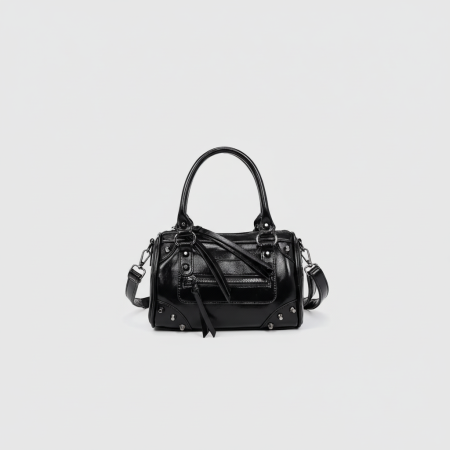 Sac à main décontracté en PU pour femme, série simple, couleur unie, 1 pièce