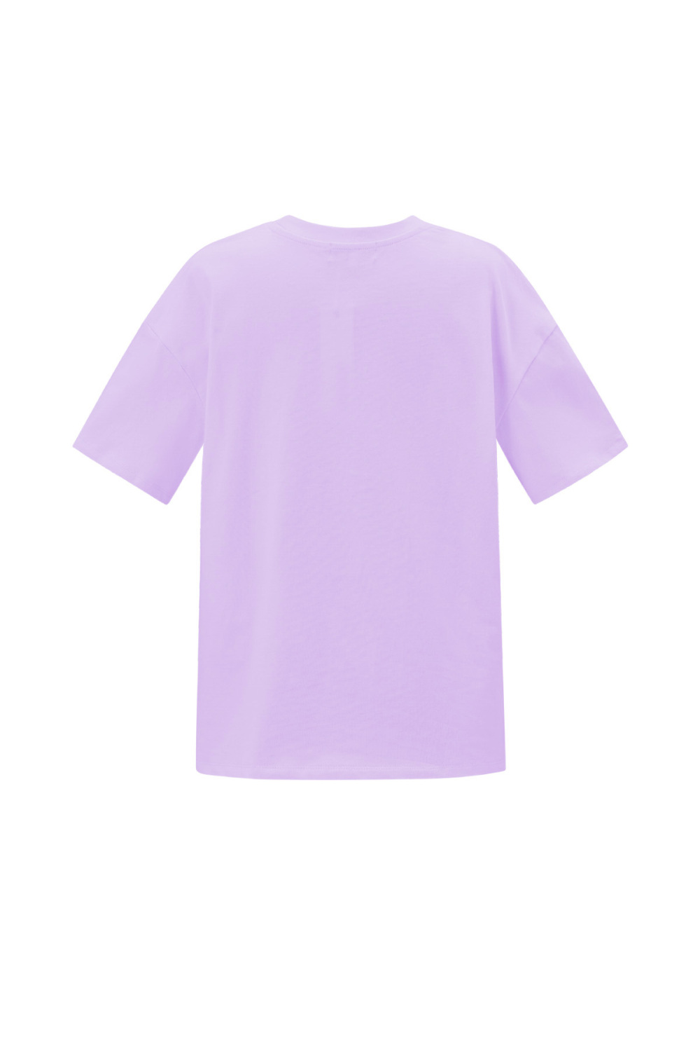 Cotton T-Shirt Femme Casual Letters h5Image3