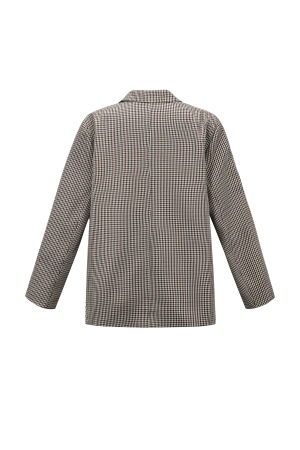 Blazer À Carreaux Oversize (Pack With Plastic Bag) h5 Image3
