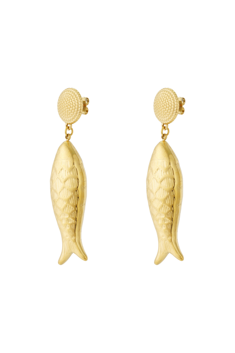 Grande Boucle D'Oreille Poisson 