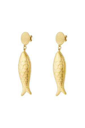 Grande Boucle D'Oreille Poisson h5 