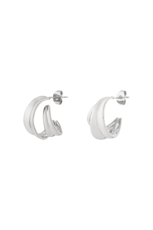 Boucles D'Oreilles À Boucle Polie h5 Image3