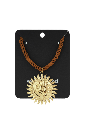 Colliers Pendentifs En Polyester Soleil Casual Daily Simple Series Bijoux Pour Femmes h5 Image5