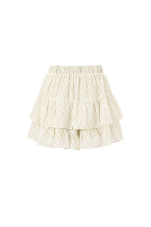 Tissu Polyester Fibre Femmes Pantskirts Élégant Couleur Unie Printemps/Été h5 Image3