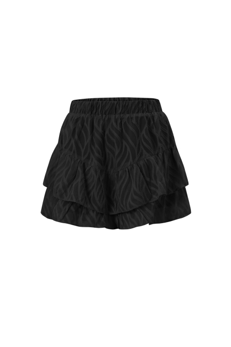 Tissu Polyester Fibre Femmes Pantskirts Élégant Couleur Unie Printemps/Été 2