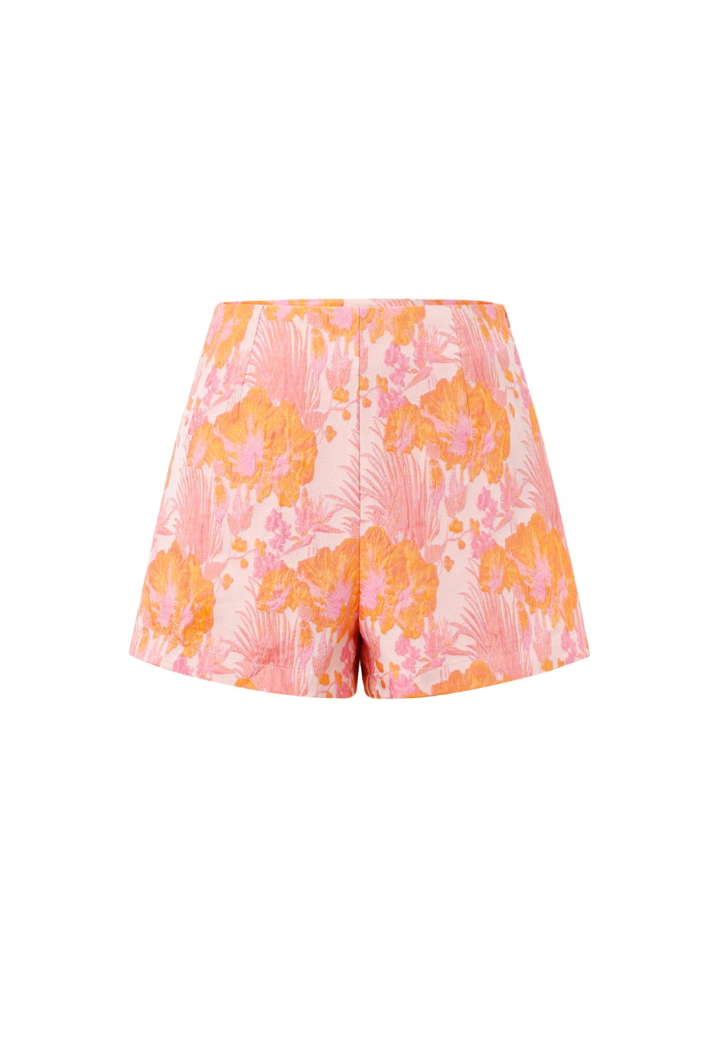 Shorts Femme Tissu Polyester Fibre Élégant Imprimé Floral 