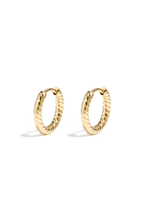 Boucles D'oreilles En Relief Raffinées h5