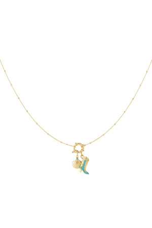 Collier Diy En Forme De Cœur Avec Une Botte h5 Image2
