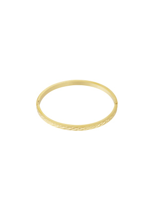 Bracelets En Acier Inoxydable, Série Géométrique Décontractée Et Simple Pour Femmes h5 