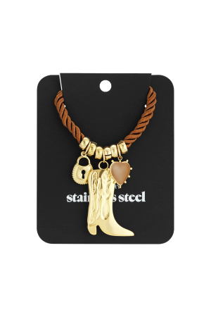 Colliers Pendentifs En Polyester Pour Bottes, Série Casual Daily Simple, Bijoux Pour Femmes h5 Image5
