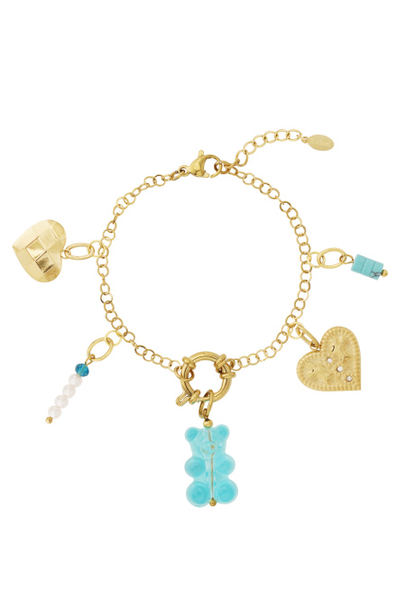 Bracelet DIY en forme d'ourson en gélatine 2
