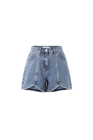 Short En Jean À Strass h5 