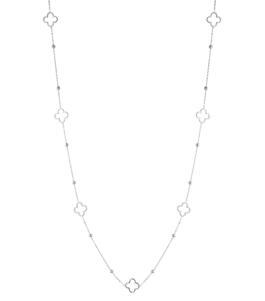Sautoir Avec Breloques Trèfle