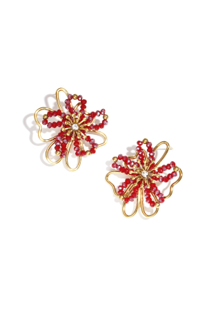 Boucles D'Oreilles À Tige En Acier Inoxydable, Style Décontracté Et Simple, Série Fleur, Bijoux Pour Femmes h5 Image3
