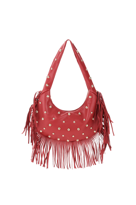 Sac à main clouté