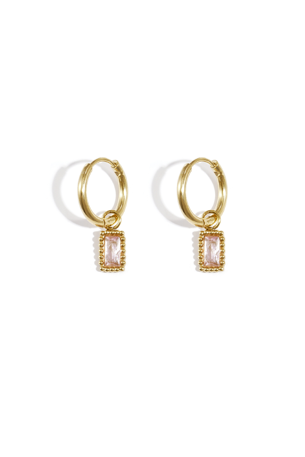 Boucles D'Oreilles Élégantes Et Scintillantes 