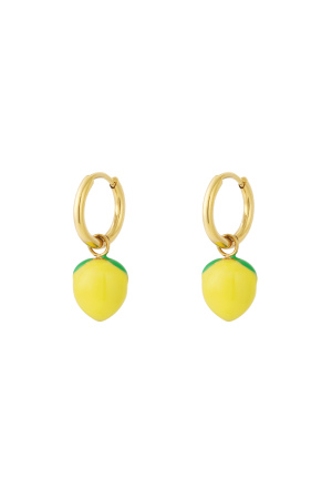 Boucles D'Oreilles Citron h5 
