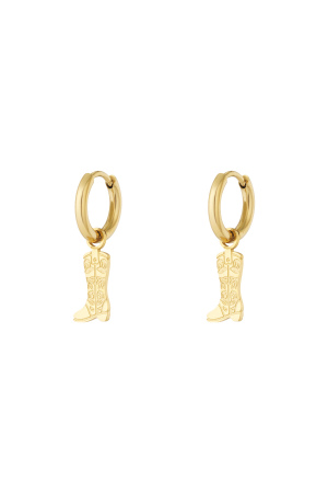 Boucles D'Oreilles Bottes De Cowboy h5 