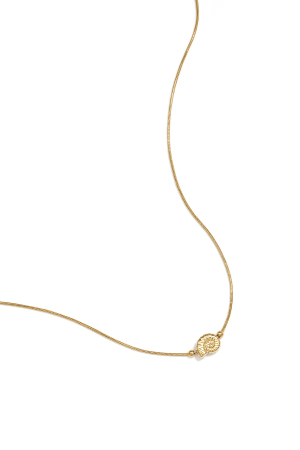 Collier Minimaliste Avec Petit Coquillage En Spirale h5