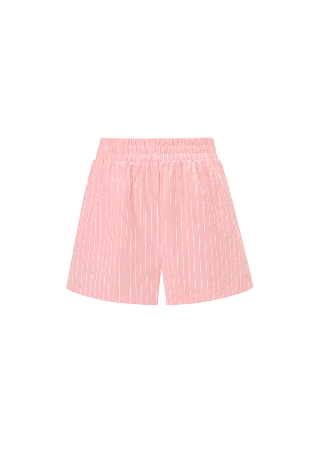 Cotton Woven Shorts Femme Casual Stripes h5Image10