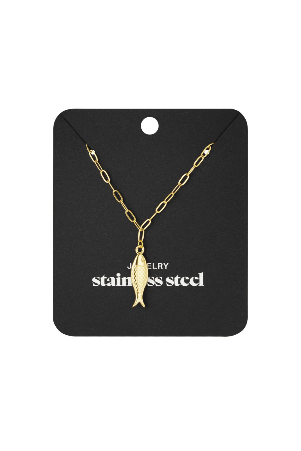 Collier Avec Breloque Poisson Image3