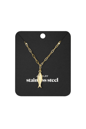 Collier Avec Breloque Poisson h5 Image3