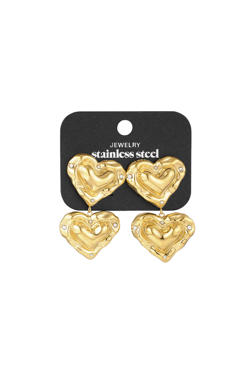 Boucles D'oreilles Coeurs Pétillants h5Image3