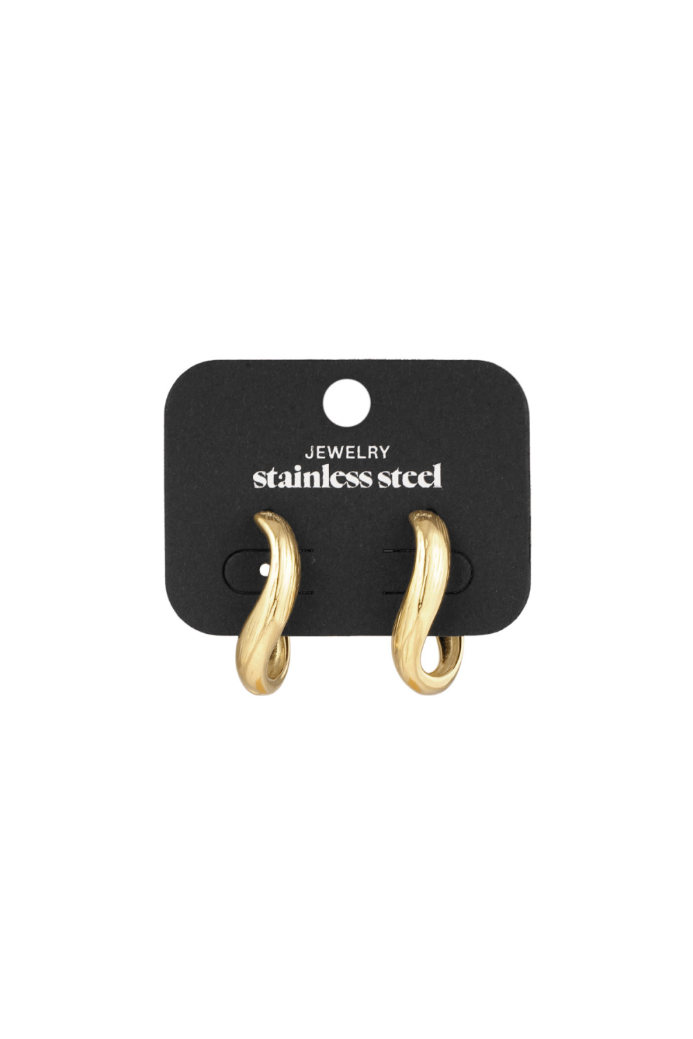 Boucles D'oreilles Torsadées Élégantes Image3